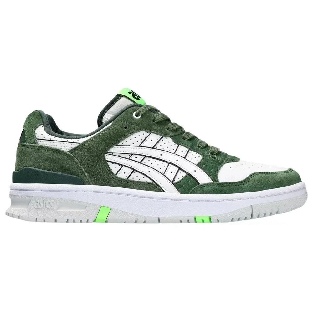 Asics EX89 Sneakers Men's Sz 8 White Green Sportstyle Shoes 1201A963-101 NEW